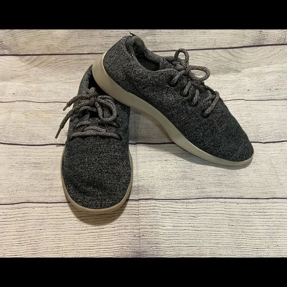 Allbirds Wool Runners Natural Grey Comfort Lightweight Sneakers Shoes Mens Sz 10